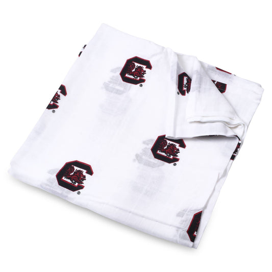 University of South Carolina Muslin Swaddle Blanket - Persnickety Shop