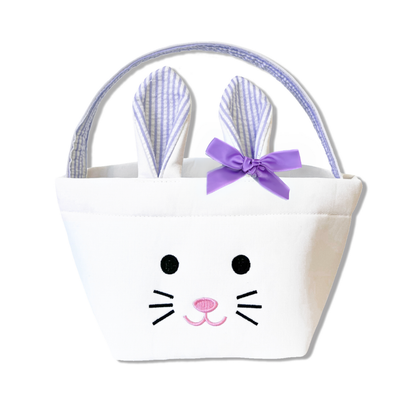 Bitty Bunny Basket, Lavender - Persnickety Shop
