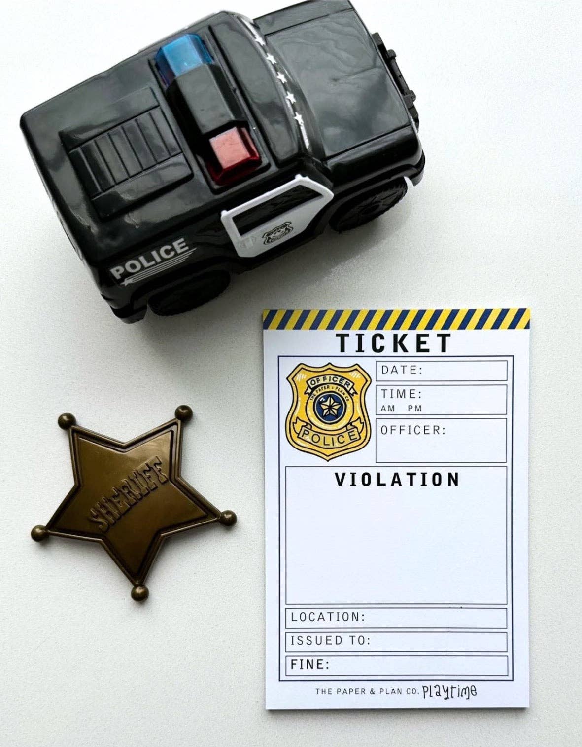 Police Ticket Violation Playtime Pad®