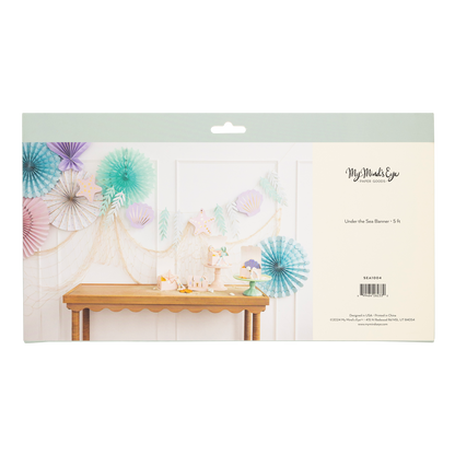 SEA1004 - Under the Sea Jumbo Banner - Persnickety Shop
