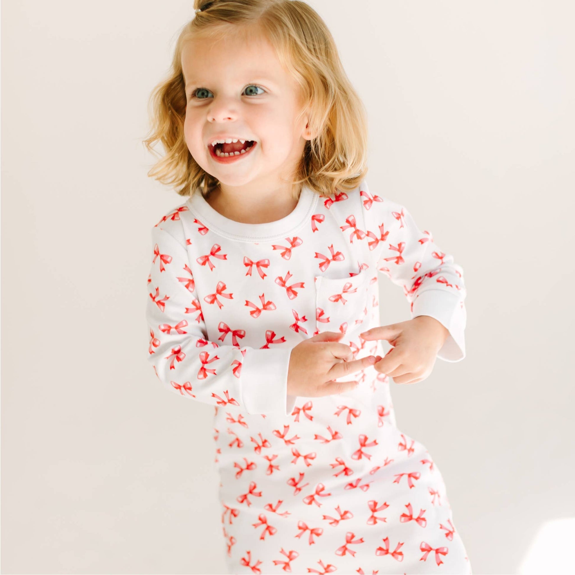 Scarlett Bows Nightdress: 4T - Persnickety Shop