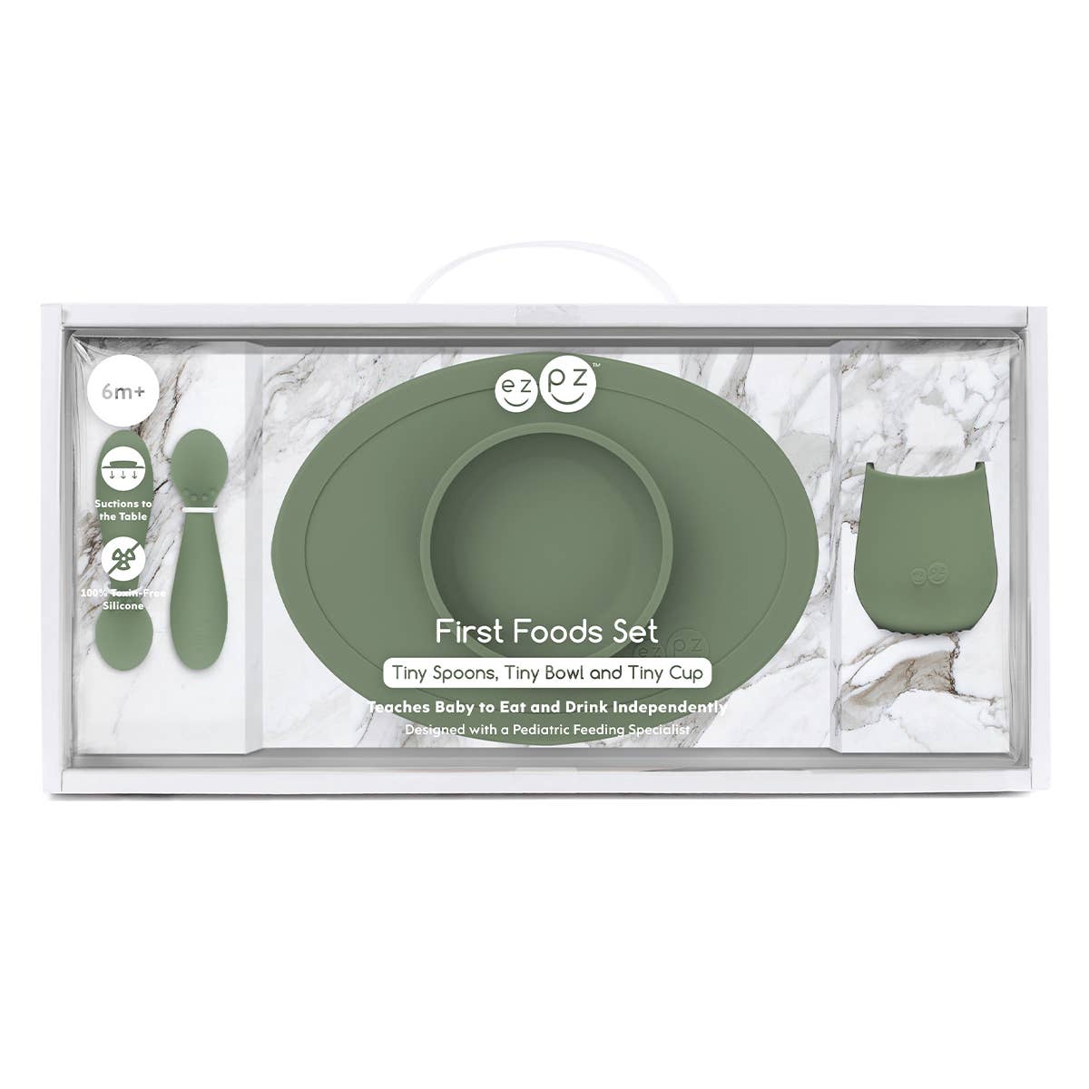 First Foods Set (Baby 4+ months): Blush