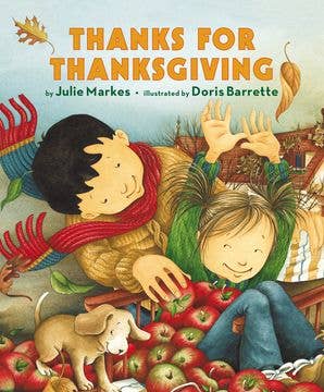 Thanks for Thanksgiving Board Book : Julie Markes - Persnickety Shop
