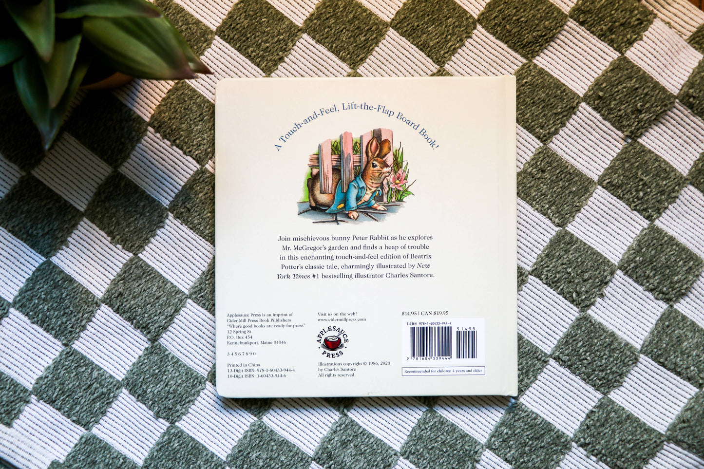The Classic Tale of Peter Rabbit Touch and Feel Board Book - Persnickety Shop