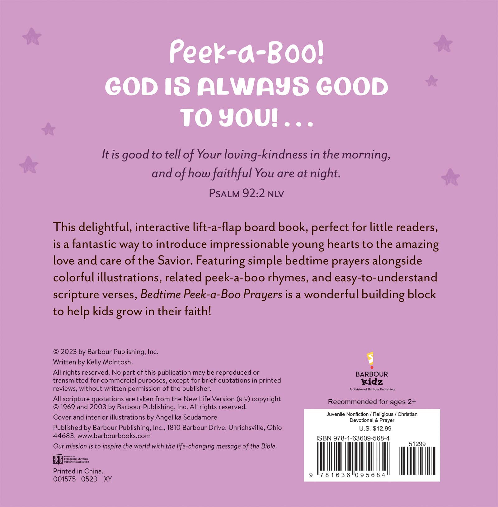 Bedtime Peek-a-Boo Prayers - Persnickety Shop