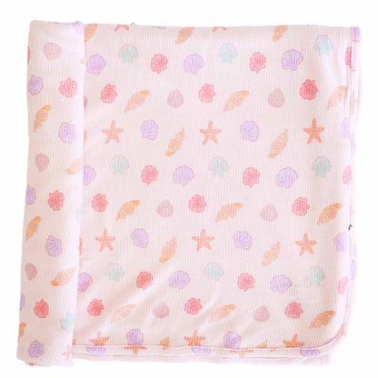 All Bamboo Waffle Swaddle Blankets: Eucalyptus - Persnickety Shop