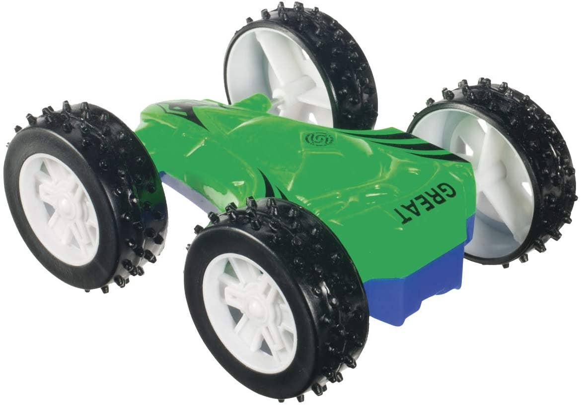 Flip Car, Friction Pull-Back, Action Packed, Indoor/Outdoor
