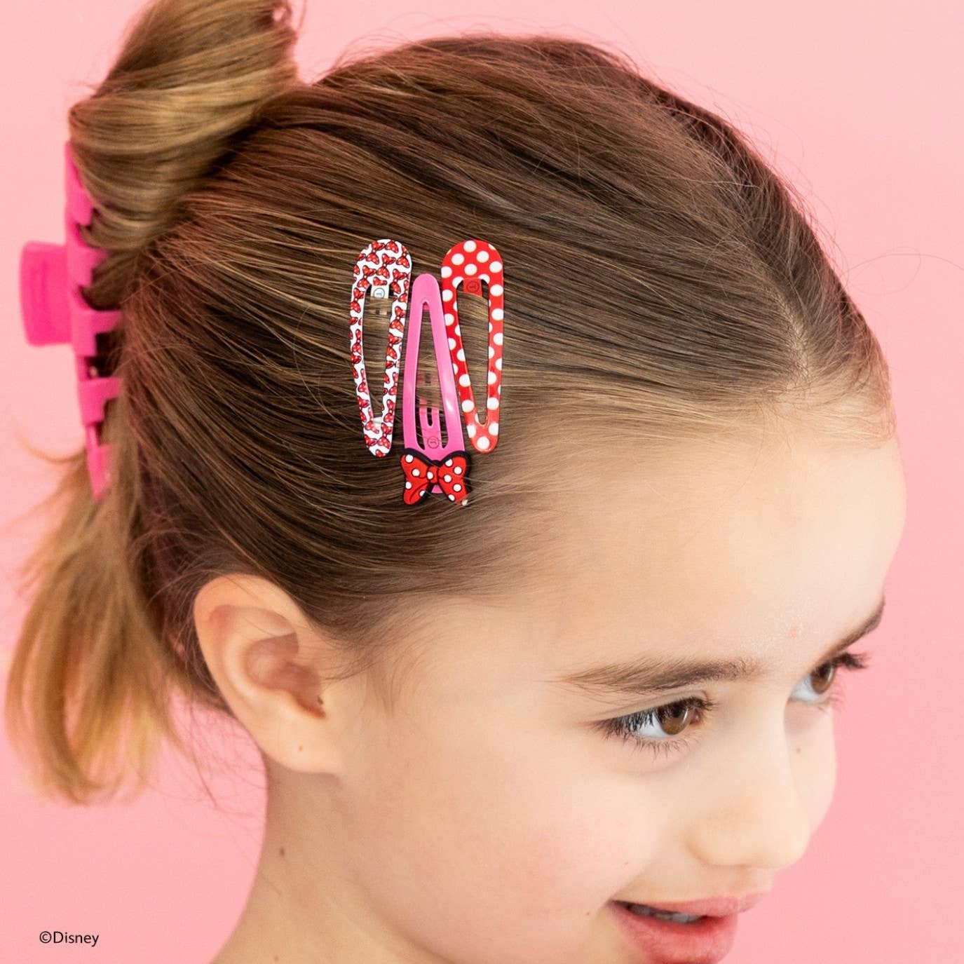 Minnie Mouse Snap Clip (6ct)