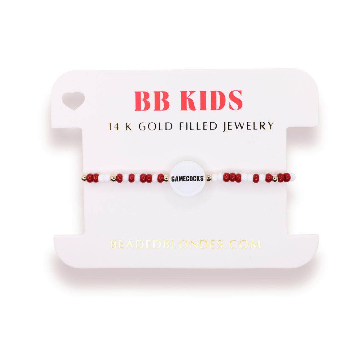 South Carolina Logo Flip Bracelet on Color (Kids Size)