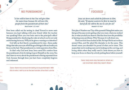 3 Minutes with Jesus: 180 Devotions for Teen Girls - Persnickety Shop