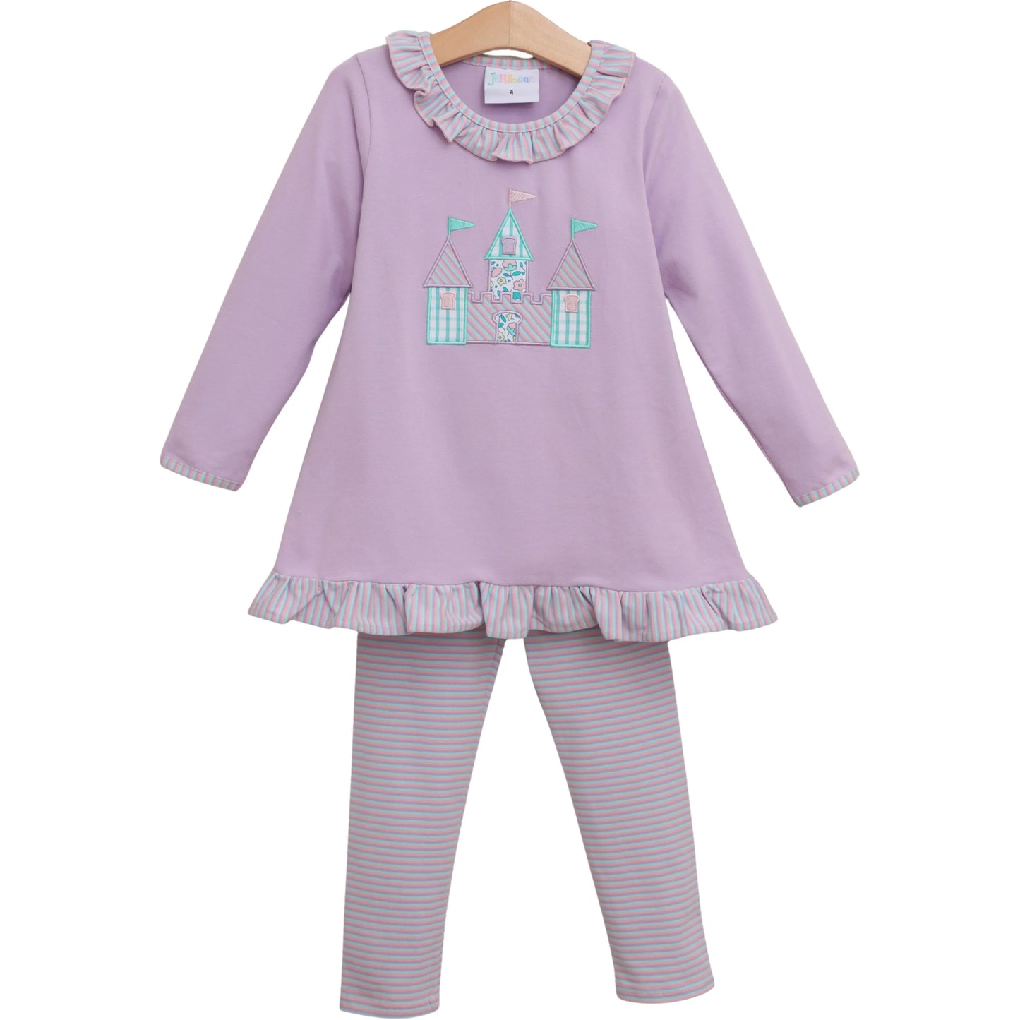 *PRE ORDER* Jellybean by Smock Candy Princess Palace Ruffle Pants Set