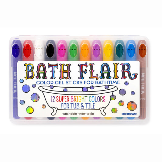 Snifty BATH FLAIR bathtime color gel sticks