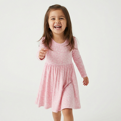 Petite Fleur Bamboo Twirl Dress