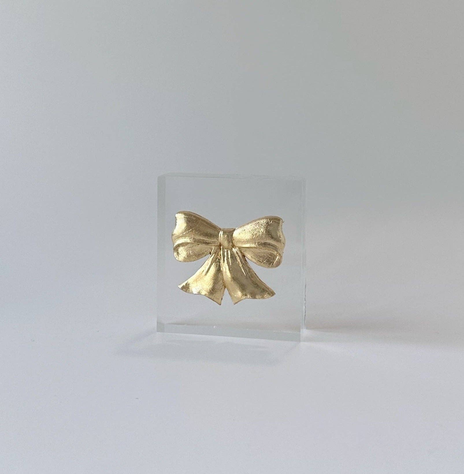 Acrylic Block Bow