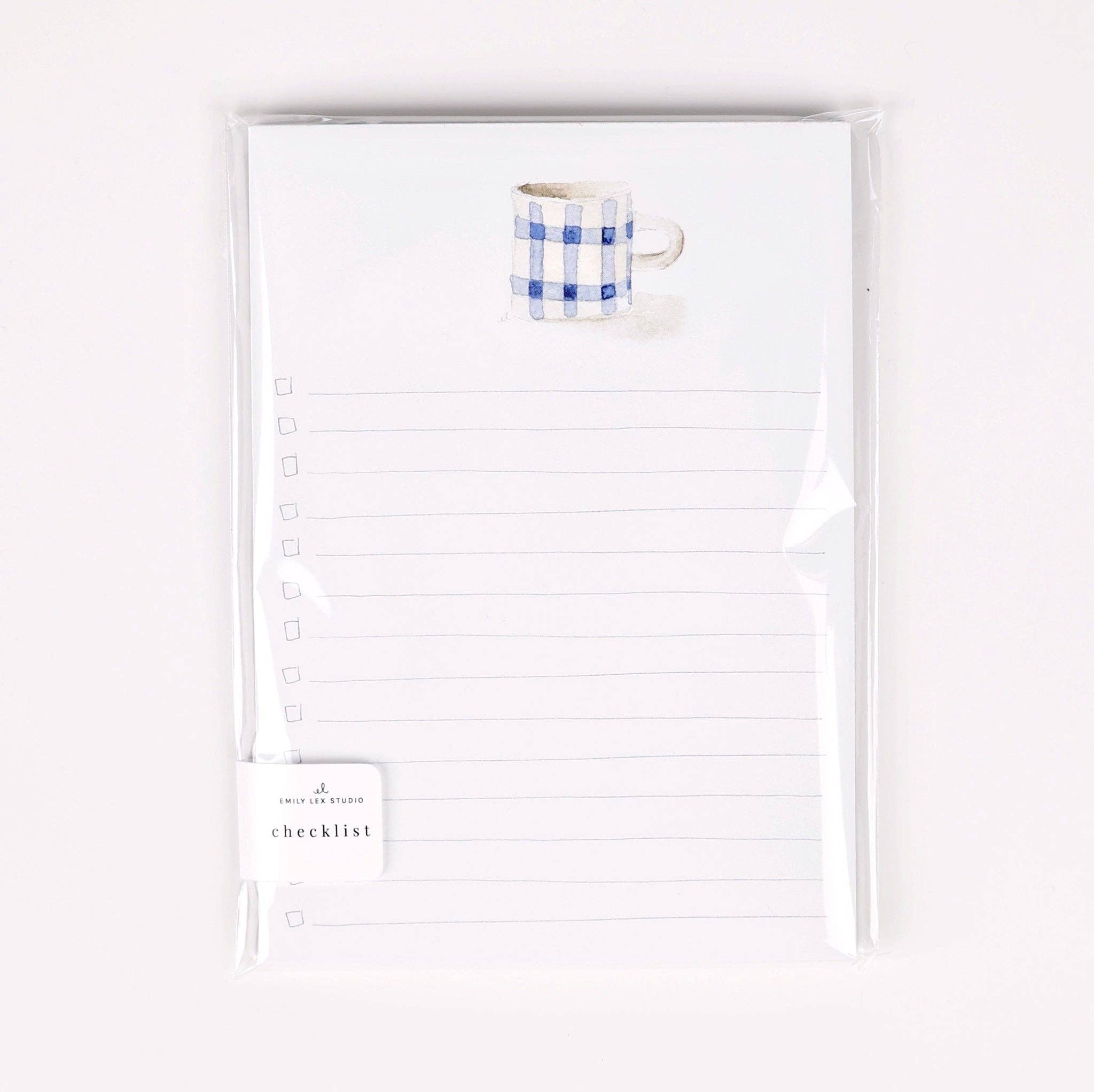 Checklist notepad: Bluebird - Persnickety Shop