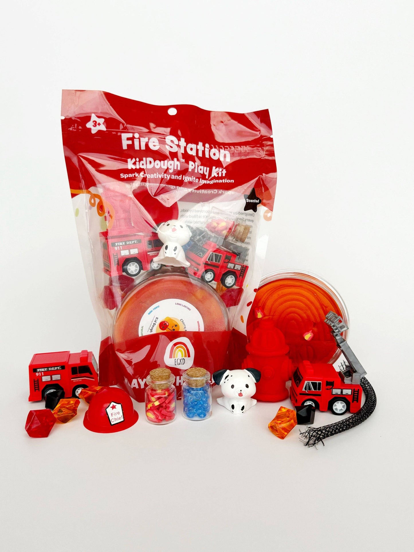 Fire Station KidDough Play Kit - Persnickety Shop