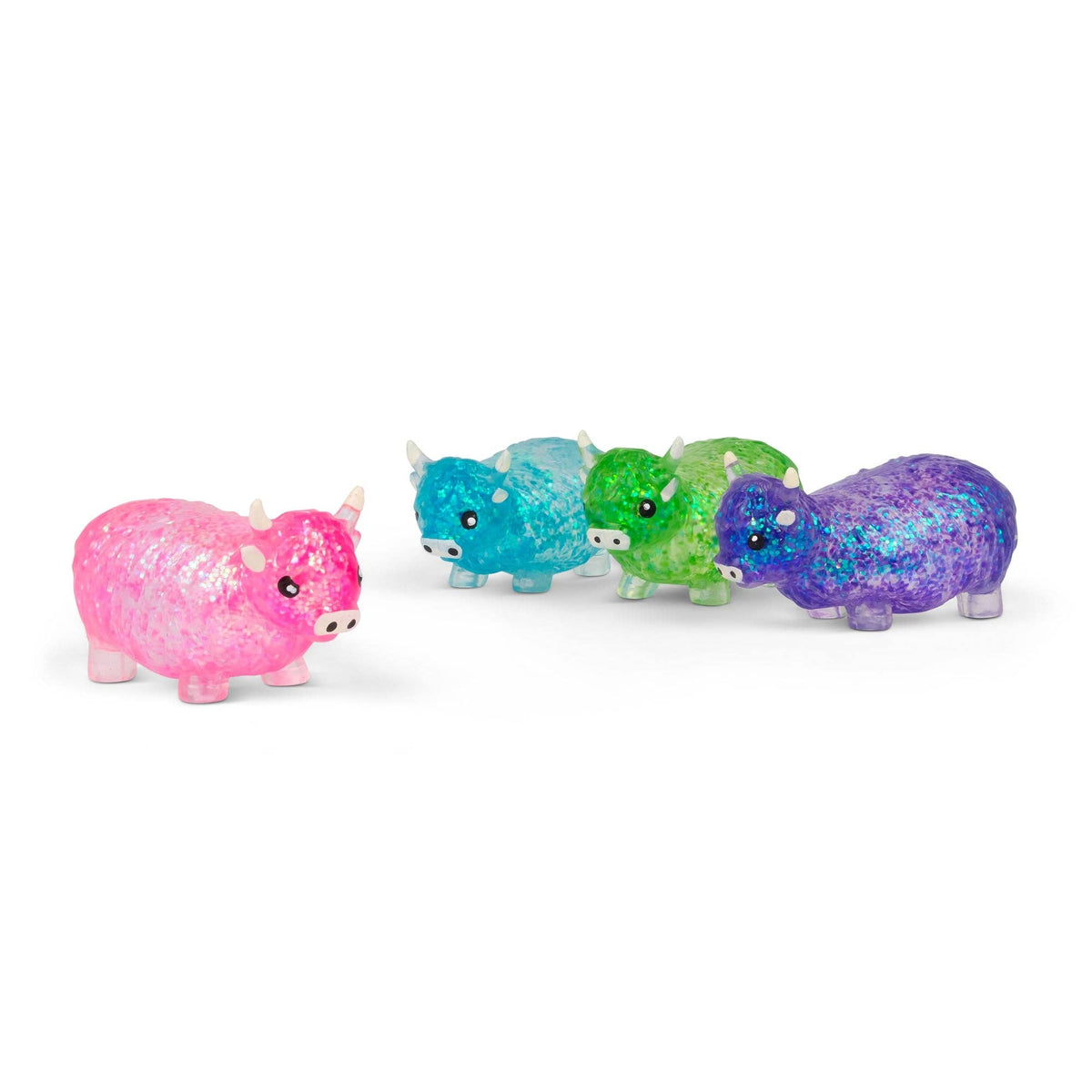 Scrunchems Sugar Highland Cow Squishy Fidget Toy (1pc) Color Ships Assorted