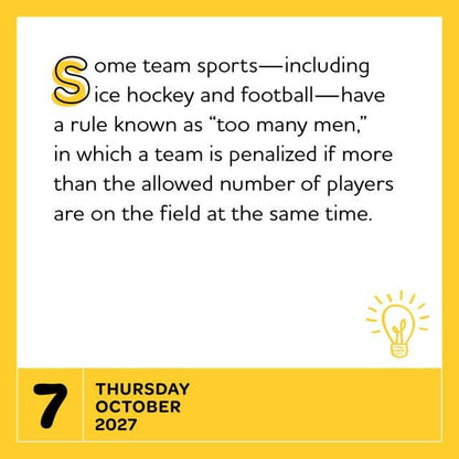 Interesting Facts for Curious Minds Page-A-Day® Calendar2027