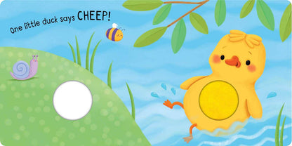 Squeak Me!: Five Little Ducks by: Board Books; 8 pages / English