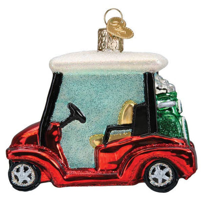 Golf Cart Ornament: 46108 / 12_11.2_6_14_S / 3.5 X 4 X 2.75 - Persnickety Shop