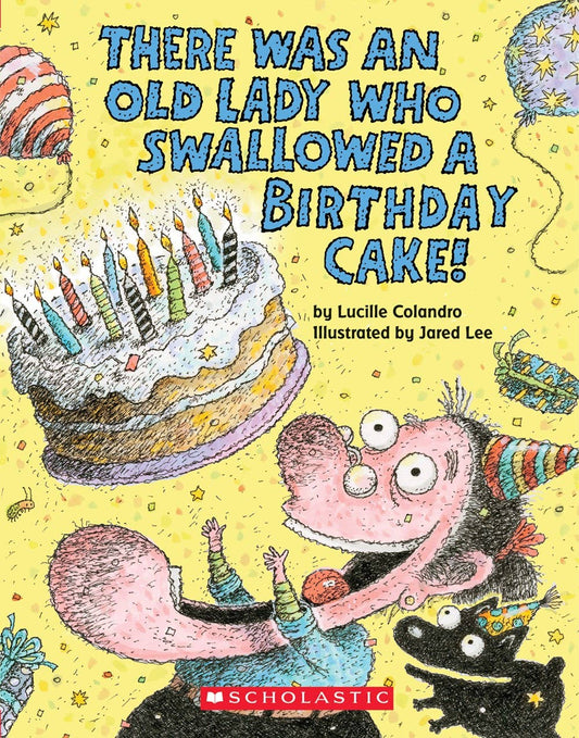 There Was An Old Lady Who Swallowed A Birthday Cake! - Persnickety Shop