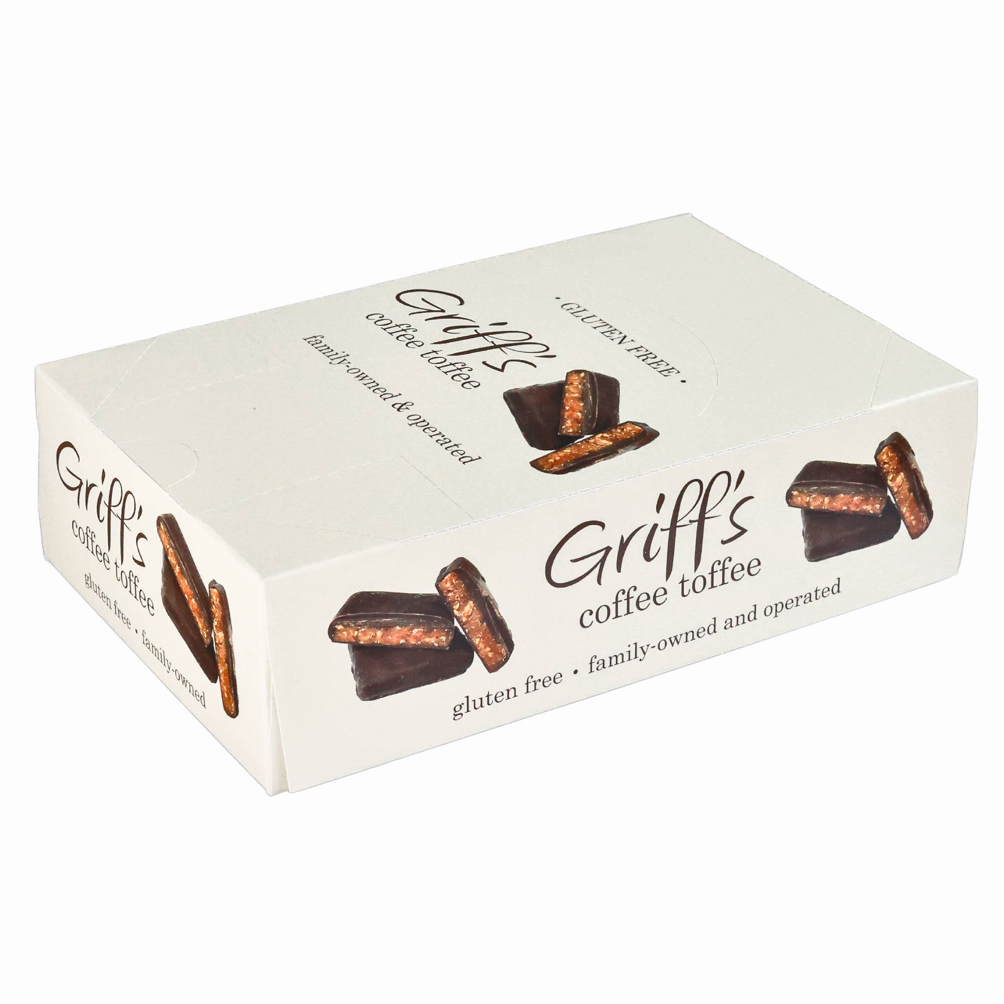 Griff's Coffee Toffee - 1oz Dark Chocolate Toffee - Persnickety Shop