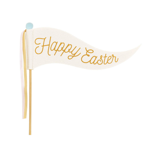 EPS1115 - Happy Easter Felt Pennant - Persnickety Shop