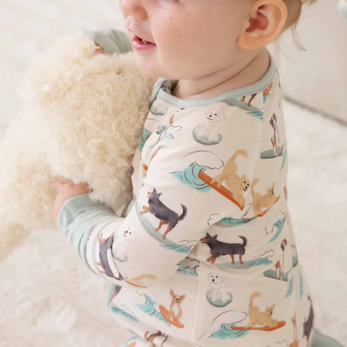 Paddle Pups Convertible Zip Romper: 0-3 months - Persnickety Shop