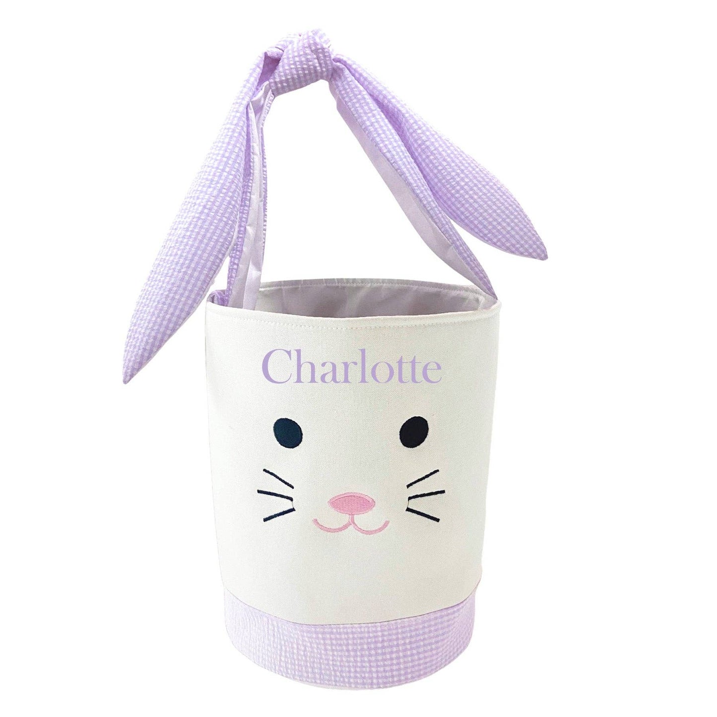 Easter Bunny Basket, Lavender - Persnickety Shop