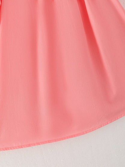 CORAL Smocked Church Christ Bishop Christening Dress: 2 - Persnickety Shop