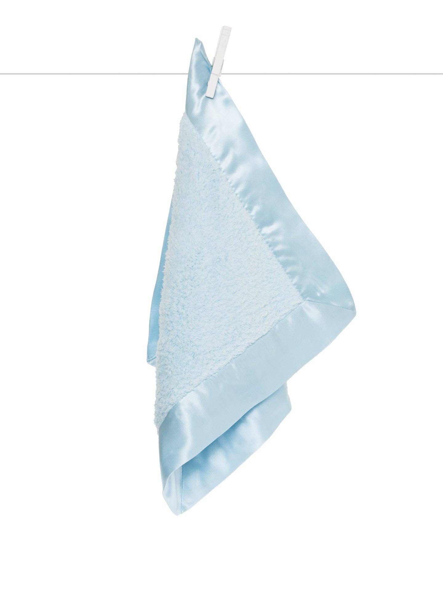 Chenille Satin™ Blanky: White