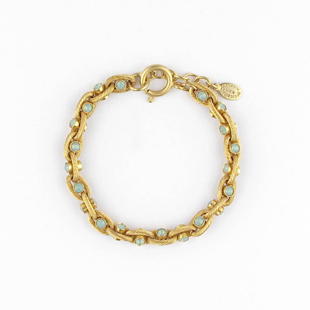 Skyler Bracelet: Crystal - Persnickety Shop