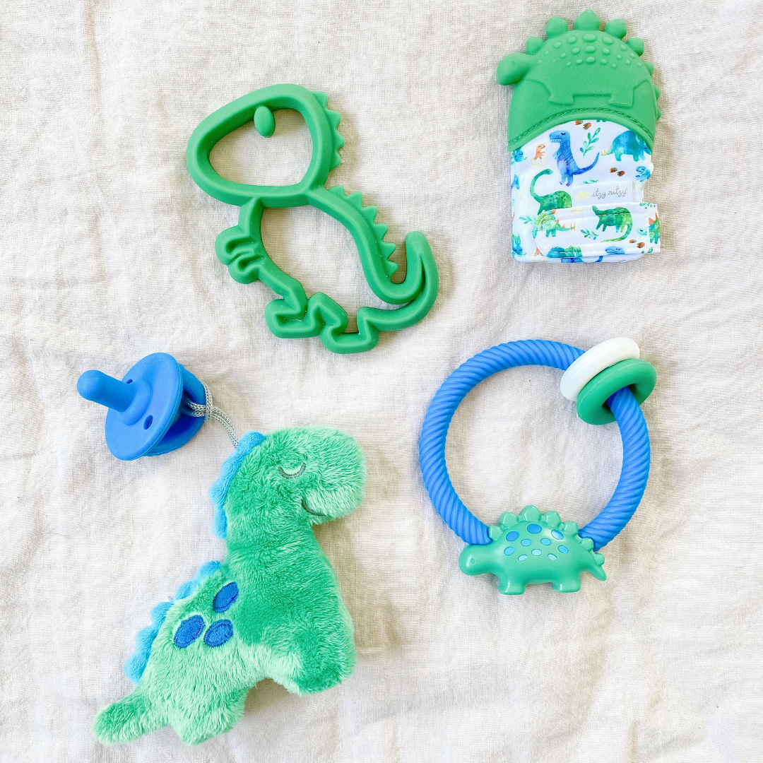 Ritzy Rattle™ Silicone Teether Rattles: Fox