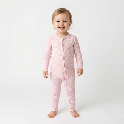 Peony Stripe Bamboo Sleeper