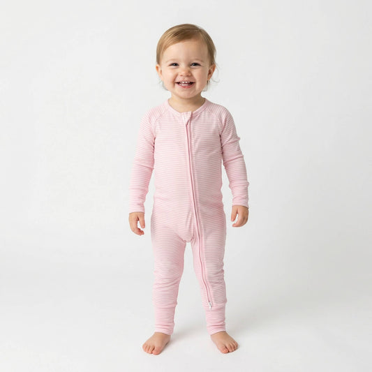 Peony Stripe Bamboo Sleeper