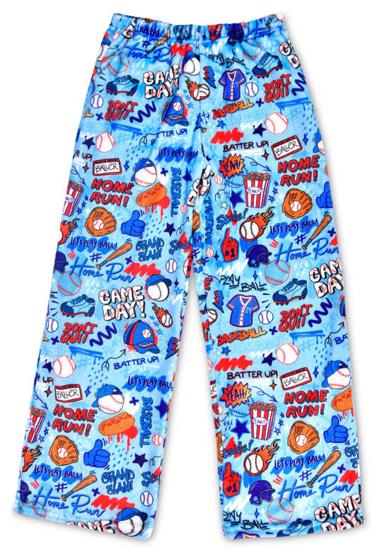 Corey Paige Ball Game Plush Pants Small (6-8)