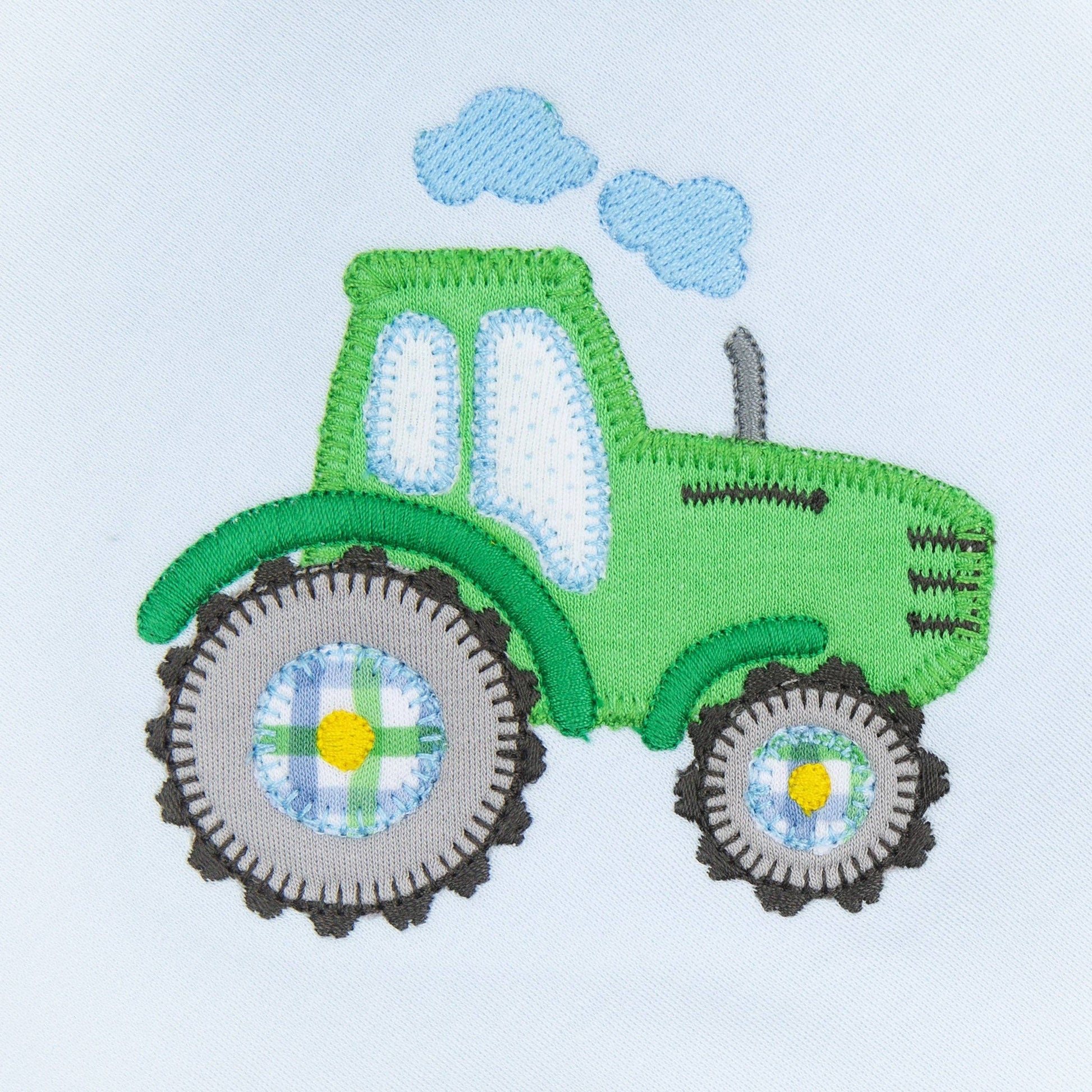 Tractor Tales Applique Long Pajamas: 2T - Persnickety Shop