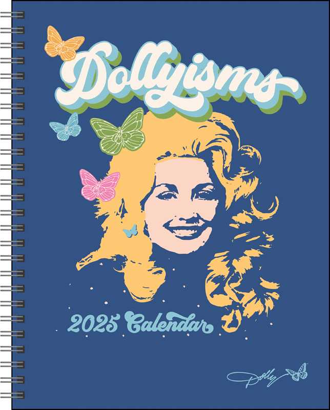 Dollyisms 2025 Softcover Monthly/Weekly Planner Calendar by Andrews McMeel Publishing: Calendar; 144 pages / English