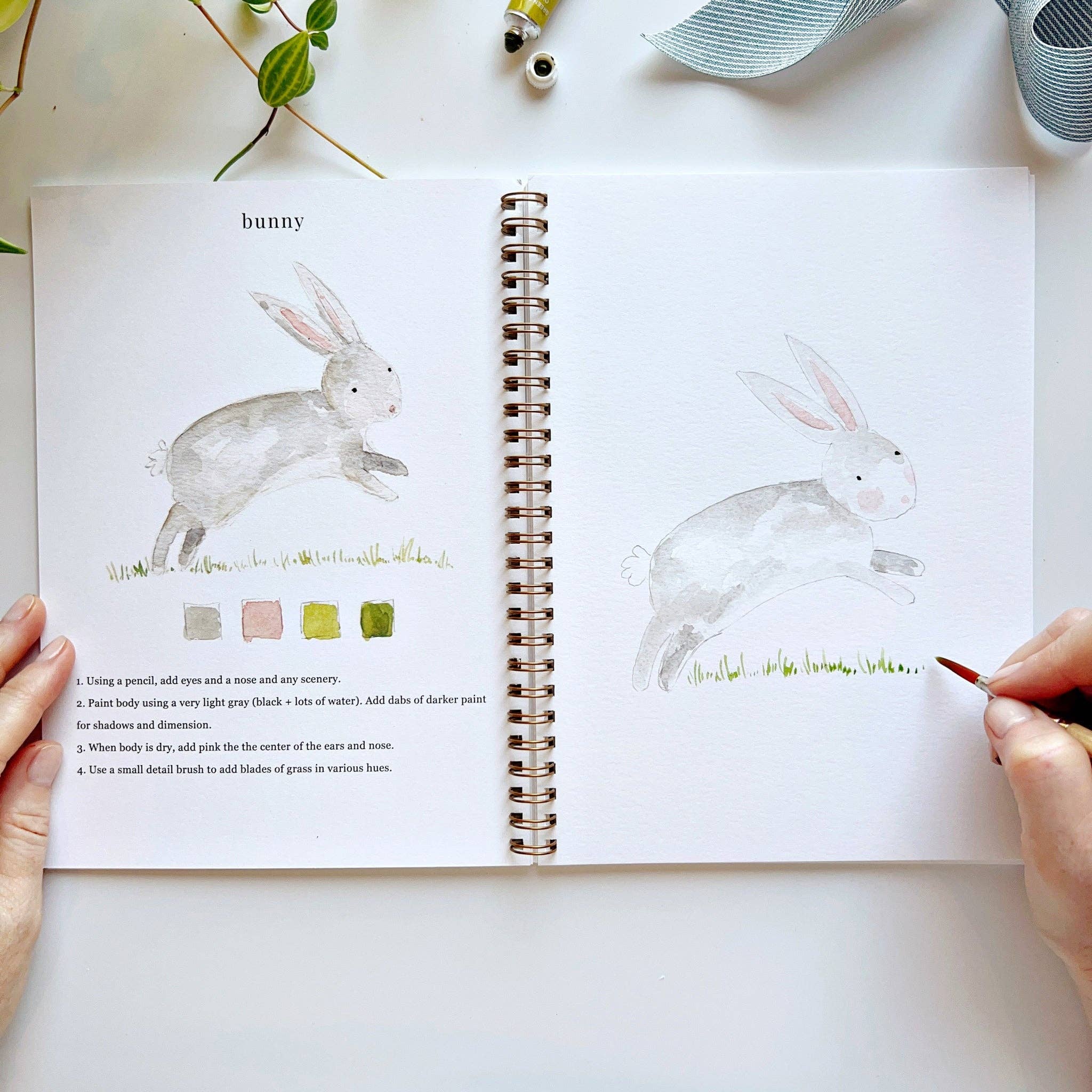 Animals watercolor workbook - Persnickety Shop