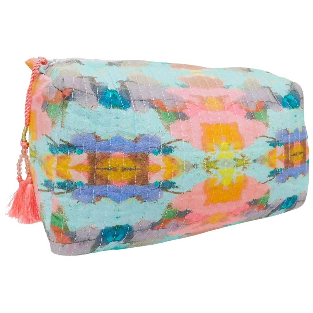 Antigua Smile Large Cosmetic Bag: Large (10.5"x4.5"x5.7")