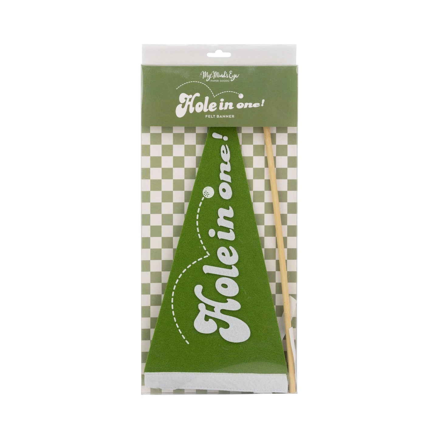 GLF1115 - Golf Felt Pennant - Persnickety Shop