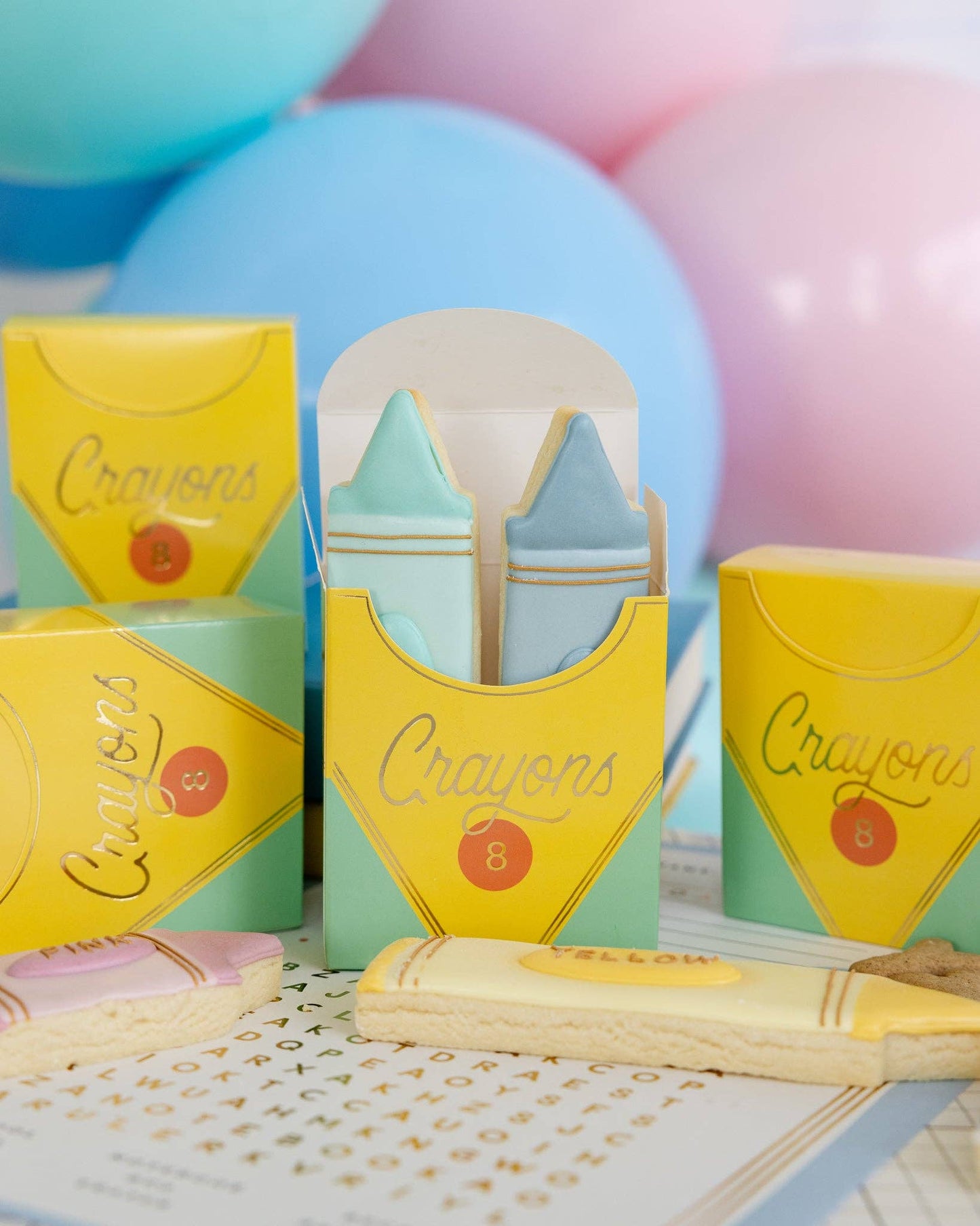 BTS1008 - Occasions by Shakira - Crayon Treat Boxes - Persnickety Shop