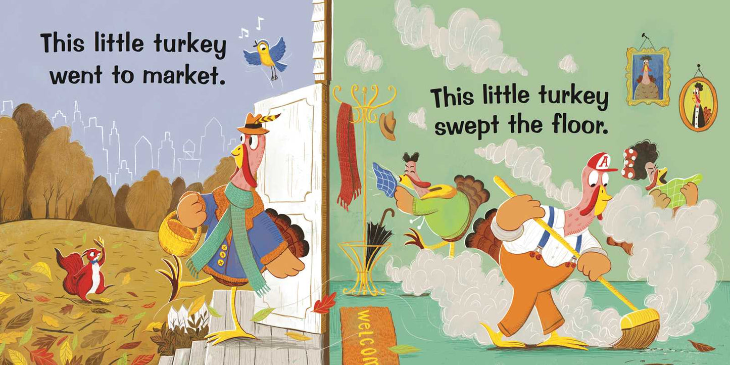 This Little Turkey by Aly Fronis: Board Books; 16 pages / English - Persnickety Shop