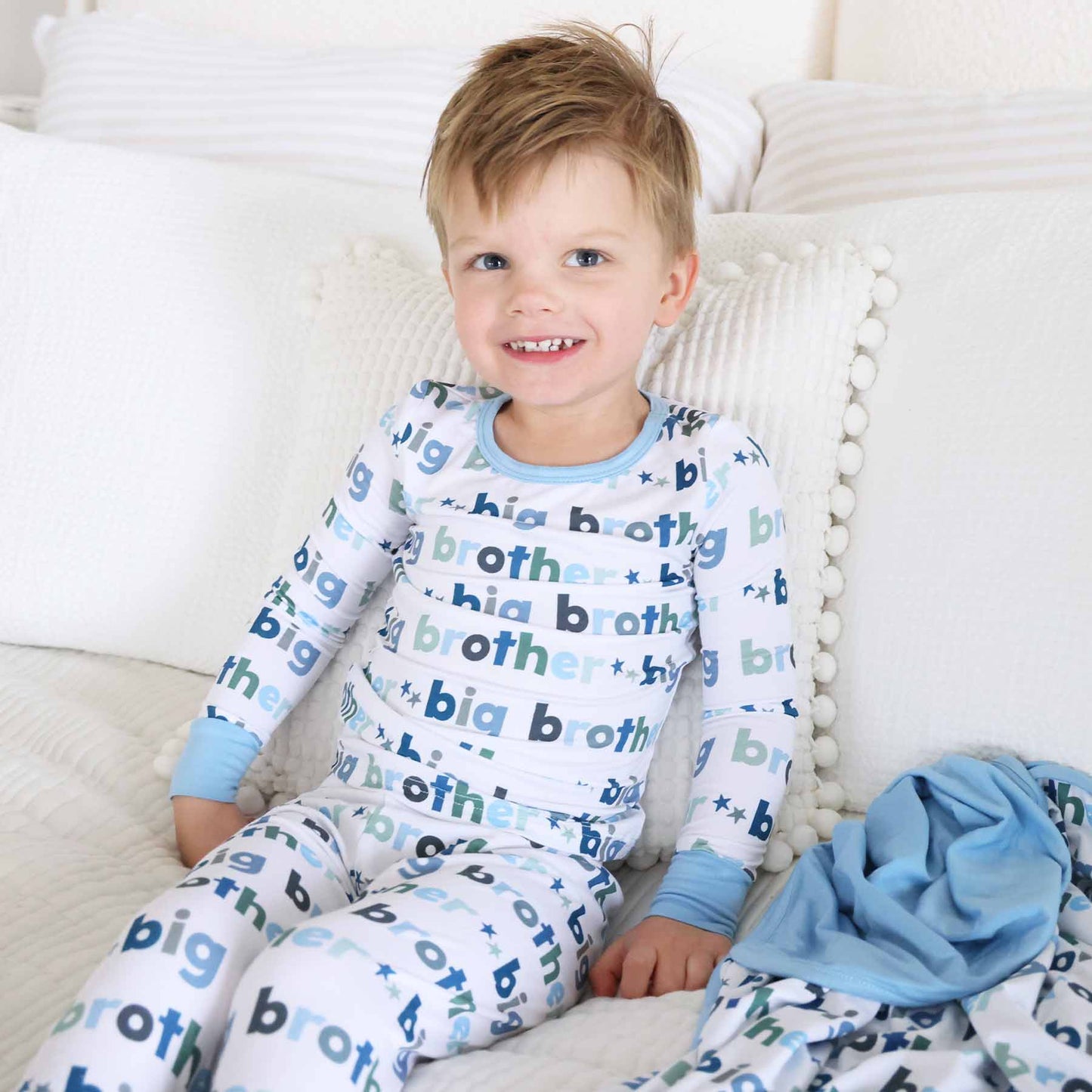 Big Brother Two Piece Pajama Set: 12-18 months - Persnickety Shop