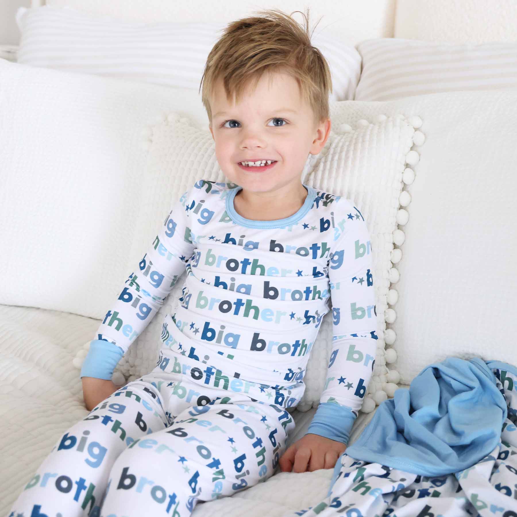 Big Brother Two Piece Pajama Set: 12-18 months - Persnickety Shop