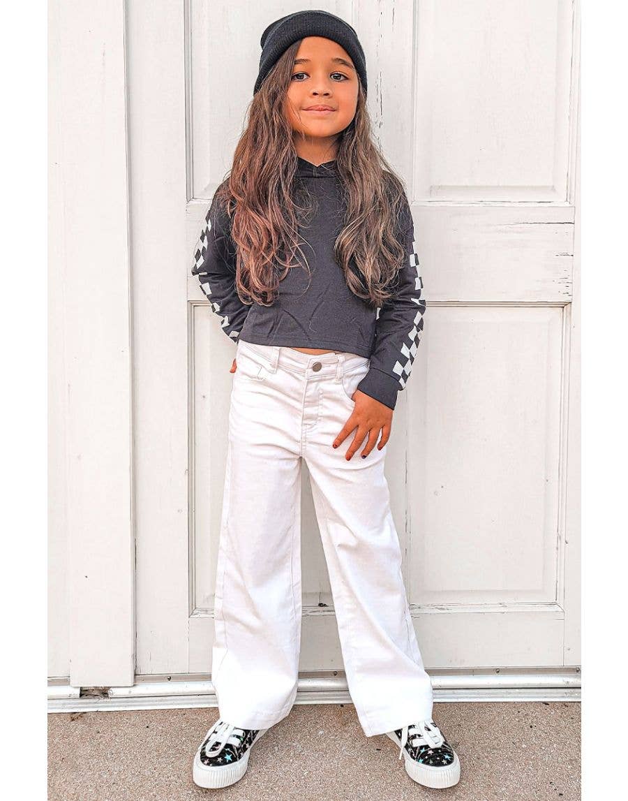 GCP-23-89123B Girls Bulk Wide Leg Denim Jean Pants: White / 7 - Persnickety Shop