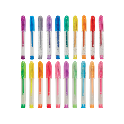 Ooly Mini Doodlers Fruity Scented Gel Pens - Set of 20