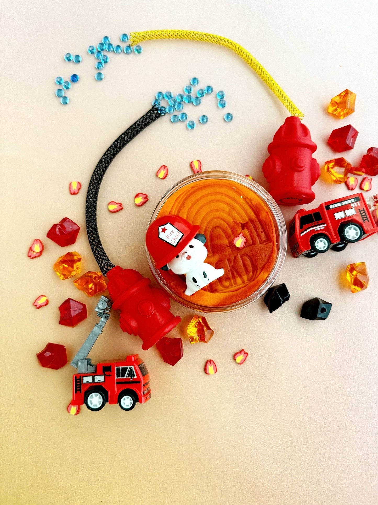 Fire Station KidDough Play Kit - Persnickety Shop