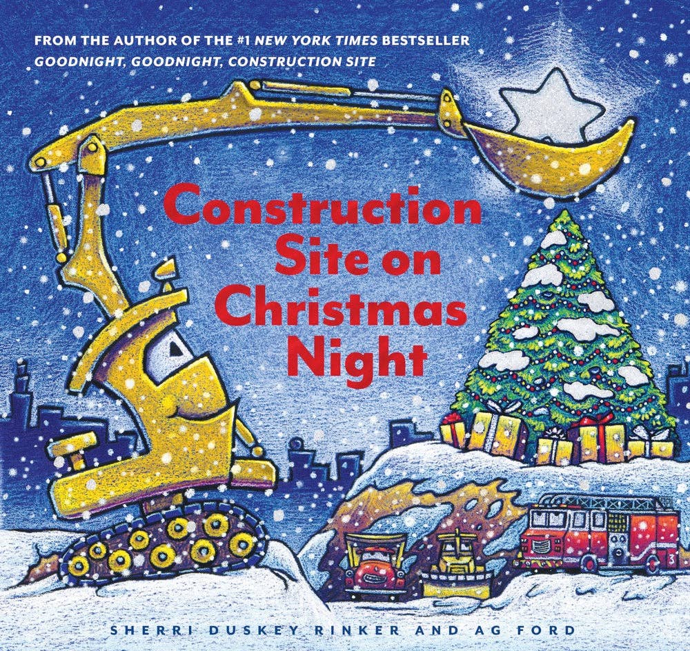 Construction Site on Christmas Night - Persnickety Shop