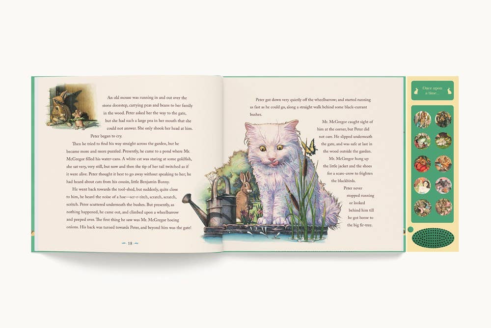 The Classic Tale of Peter Rabbit : A Press and Play Storyboo - Persnickety Shop